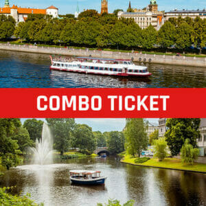 COMBO TICKET Daugava+Riga city canal