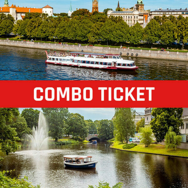 COMBO TICKET Daugava+Rīgas pilsētas kanāls